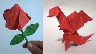 ¡FIGURAS DE PAPEL QUE NUNCA HABIAS VISTO  Origami [upl. by Eejan]