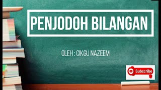 Penjodoh Bilangan [upl. by Chas]