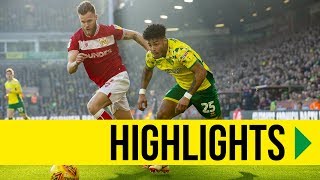 HIGHLIGHTS Norwich City 32 Bristol City [upl. by Astri]