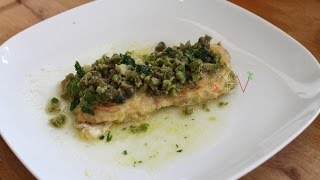 FILETTI DI PESCE PERSICO ALLA MEDITERRANEA  Buono Facile Veloce [upl. by Gingras]