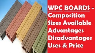 WPC Board  Wood Plastic Composite Boards Info [upl. by Llenor]