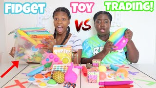 Trading Fidget Toys  Mom Vs Daughter [upl. by Ettennaej]