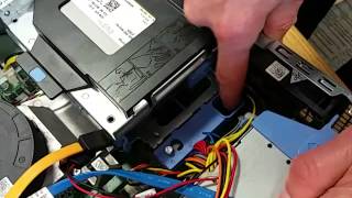 How to remove the hard drive from a Dell Optiplex 3010 [upl. by Oswin]