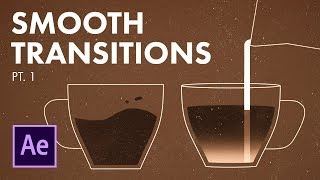 After Effects Smooth Transitions  Animation Tutorial pt 1 [upl. by Nivrae]