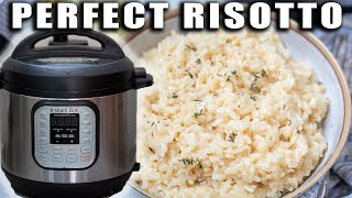 Instant Pot RisottoRestaurant Quality Risotto The EASY WAY [upl. by Anemix809]