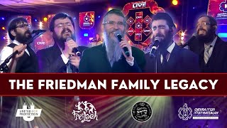 The Friedman Family Legacy – Avremel Benny Eli Marcus amp 8th Day  Freilach amp Shira  HatzalahThon [upl. by Attelrahc]