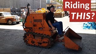 1940s Aveling Barford Calf Dozer  History and ride [upl. by Thorndike]