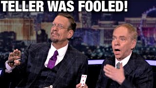 The Card Trick That FOOLED Teller REVEALED [upl. by King]