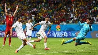 USAs Chris Wondolowski Misses Dramatic Goal Against Belgium [upl. by Aihsened]