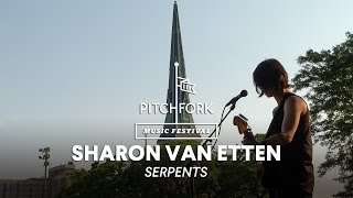 Sharon Van Etten performs quotSerpentsquot  Pitchfork Music Festival 2014 [upl. by Doscher869]