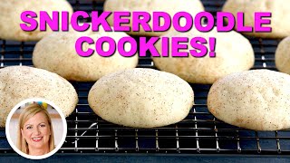 Professional Baker Teaches You How To Make SNICKERDOODLE COOKIES [upl. by Kip416]