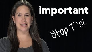 How to Pronounce IMPORTANT  American English [upl. by Fifi]