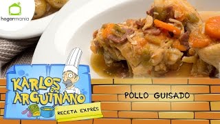 Karlos Arguiñano Receta de Pollo guisado [upl. by Darrey804]