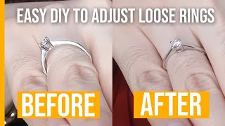 DIY Ring Adjuster Cheap Product from Lazada for adjusting loose rings [upl. by Nmutua24]