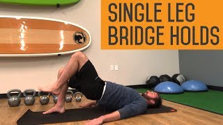 Glute Bridge  How To Do A Bodyweight Glute Bridge  Variations [upl. by Edmondo]