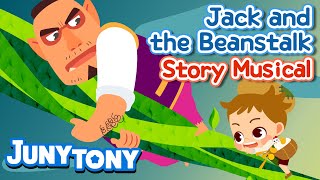 Jack and the Beanstalk  Story Musical for Kids  Fairy Tale  Kindergarten Story  JunyTony [upl. by Ahserb]