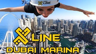 XLINE Dubai Zipline 2021 [upl. by Reynold]