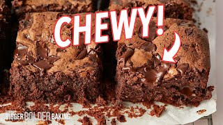 The Perfect Chewy Brownie Recipe [upl. by Araas]