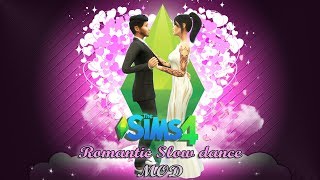 The Sims 4 Romantic Slow Dancing MOD [upl. by Marianna]