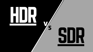 HDR VS SDR Comparison [upl. by Nesline]