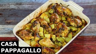 Pollo arrosto al limone con le patate S1  P34 [upl. by Burns]