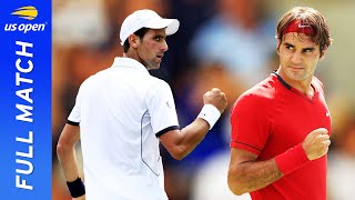 Novak Djokovic vs Roger Federer in a fiveset thriller  US Open 2011 Semifinal [upl. by Ariek168]