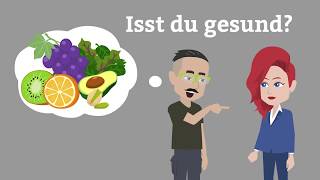 Online Deutsch lernen  einfache Dialoge für Anfänger üben  Konversation Deutsch als Fremdsprache [upl. by Aniri]