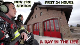 First 24 Hours in a New Fire Station  A Day in the Life [upl. by Aro]