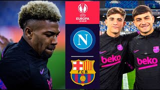 🔥 MATCH PREVIEW NAPOLI  BARÇA 🔥 202122 [upl. by Vera89]