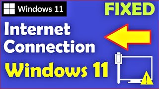 How to Fix Internet Connection Problem Windows 11 [upl. by Celisse413]