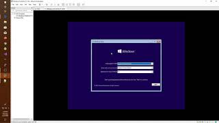 045 Creating a Windows 10 virtual machine in VMWare [upl. by Javed524]