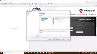 Creating a Project in MPLAB X IDE [upl. by Onilegna357]
