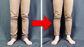 HOW TO HEM PANTS  Shorten Pants Without Sewing Machine [upl. by Hancock]