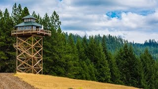 Living In A Fire Lookout Tiny Home Tour  Zillow [upl. by Nomi]