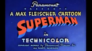 Superman  Ep 01  Superman  Fleischer Studios  1941 English [upl. by Jade]