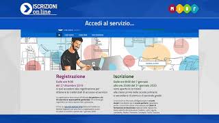 Iscrizioni online 202021  01 Come registrarsi [upl. by Maryjo627]