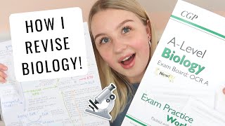 HOW I REVISE a level biology [upl. by Sedicla]