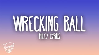 Miley Cyrus  Wrecking Ball [upl. by Annora]