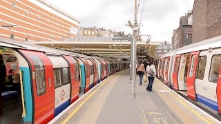 London Underground Local and Express Trains on the Jubilee and Metropolitan Lines  Part I [upl. by Saudra395]