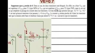 amplificateur de puissance classe B [upl. by Eedia]