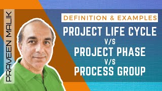 Project Life Cycle vs Phase vs Process Groups in Project Management  PMBOK Guide  PMP  CAPM [upl. by Ynohtnad445]