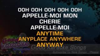 Call Me  Blondie Lyrics Karaoke  goodkaraokesongscom [upl. by Singh]