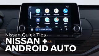 Nissan Android Auto Tips amp Support  NissanConnect [upl. by Massie843]