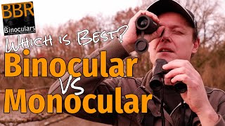 Monocular vs Binoculars for Birding Hunting Hiking Sports amp Travel [upl. by Imhskal]