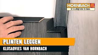 Plinten leggen op laminaat met HORNBACH [upl. by Dow723]