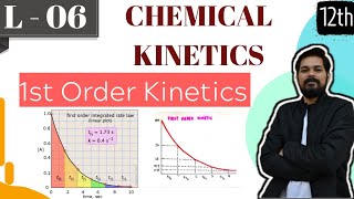 Chemical Kinetics  class 12 part 6  all about 1st order kinetics [upl. by Gaylor]