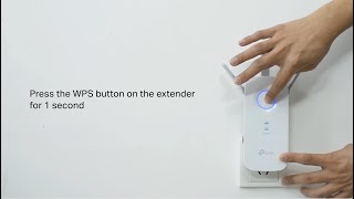 How to Set Up TPLink Range Extender RE450 via WPS [upl. by Jehoash]