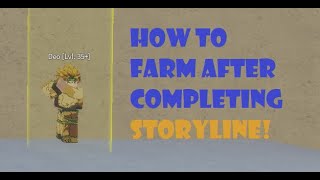 How to farm after completing storyline on YBA YBA tutorial for leveling up [upl. by Ibloc795]