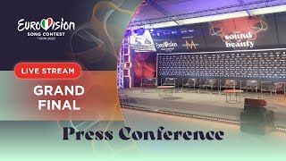 Eurovision Song Contest 2022  Kalush Orchestra  Ukraine 🇺🇦  Winner’s Press Conference [upl. by Anibur]