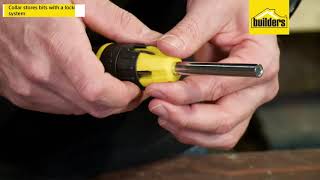 Stanley Ratcheting Screw Driver Product Demo [upl. by Siletotsira]